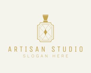 Luxury Perfume Bottle logo design