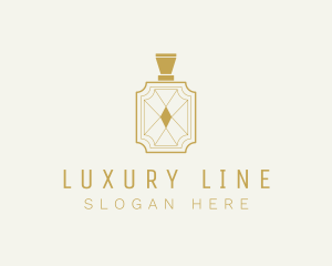 Luxury Perfume Bottle logo design