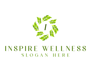 Beauty Leaves Wellness logo design