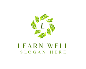 Beauty Leaves Wellness logo design