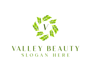 Beauty Leaves Wellness logo design