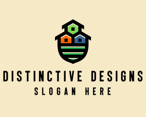 Realty Home Neighborhood logo design