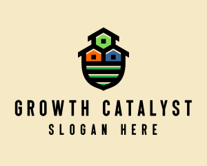 Realty Home Neighborhood logo design