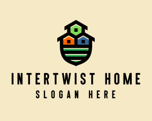 Realty Home Neighborhood logo design