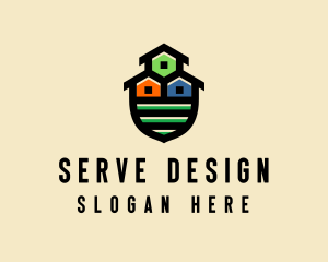 Realty Home Neighborhood logo design