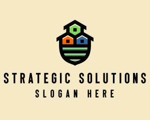 Realty Home Neighborhood logo design