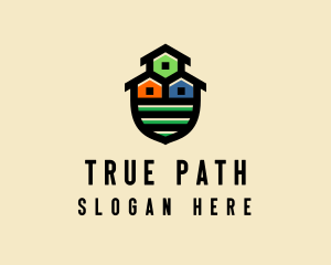 Realty Home Neighborhood logo design