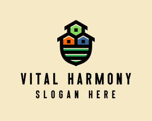 Realty Home Neighborhood logo design