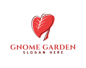 Heart Leaf Garden logo design