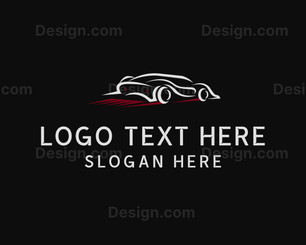 Automotive Racing Car Logo