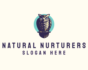 Avian Forest Owl logo design