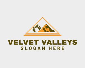 Mountain Contractor Industry logo design