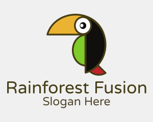 Toucan Jungle Bird logo