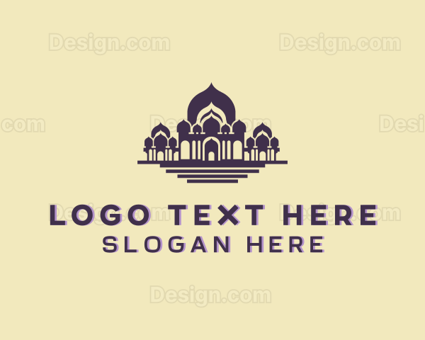 Mosque Building Architecture Logo