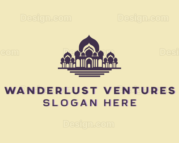 Mosque Building Architecture Logo