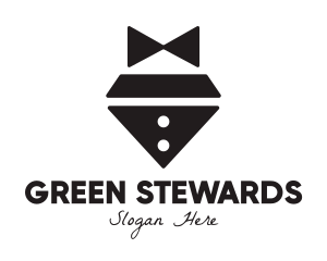 Diamond Bow Tie logo design