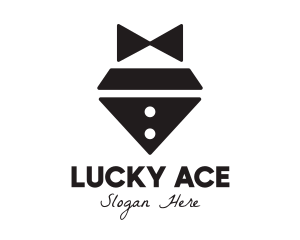 Diamond Bow Tie logo design