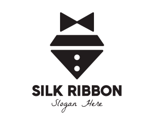 Diamond Bow Tie logo design