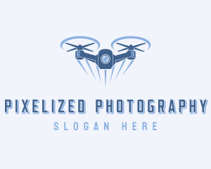 Camera Drone Photography logo design