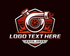 Trubo Automotive Engine logo