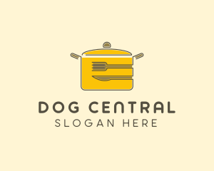 Kitchen Pot Utensil logo design