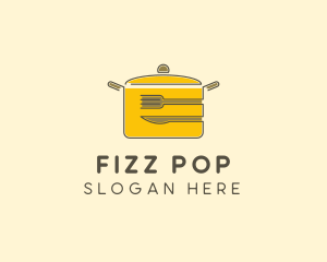 Kitchen Pot Utensil logo design