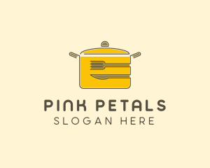 Kitchen Pot Utensil logo design