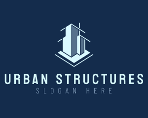 Architectural Building Structure logo design