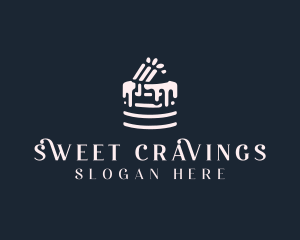 Dessert Cake Bakery logo design