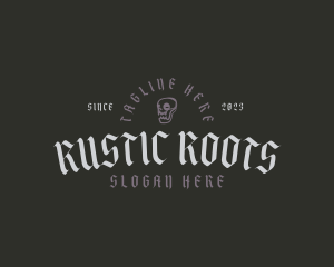 Gothic Pub Business logo design