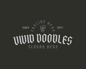 Gothic Pub Business logo design