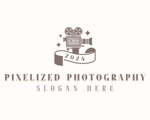 Media Filmaker Camera logo design