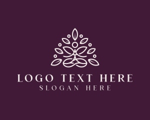 Yoga Meditation Spiritual logo