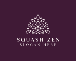 Yoga Meditation Spiritual logo design