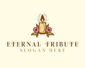 Floral Candle Decor logo