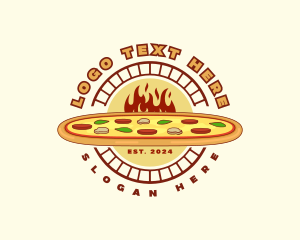 Pizzeria Flame Diner logo