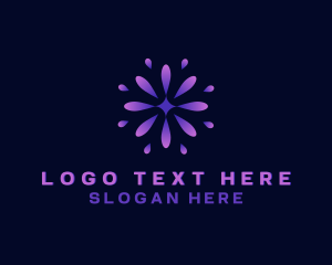 Creative Flower Bloom logo