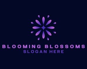 Creative Flower Bloom logo design