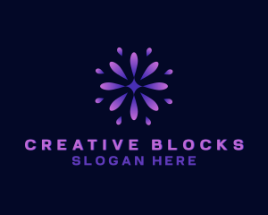 Creative Flower Bloom logo design