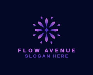 Creative Flower Bloom logo design