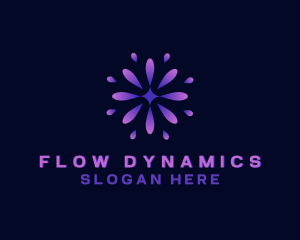 Creative Flower Bloom logo design