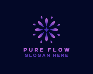 Creative Flower Bloom logo design