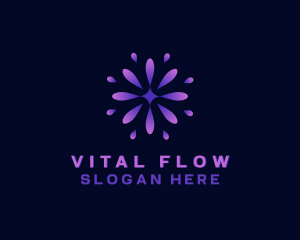 Creative Flower Bloom logo design