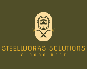 Metal Welding Fabrication logo design