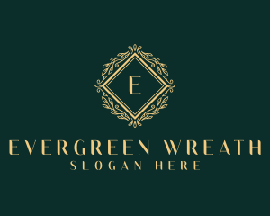 Floral Wreath Boutique logo design