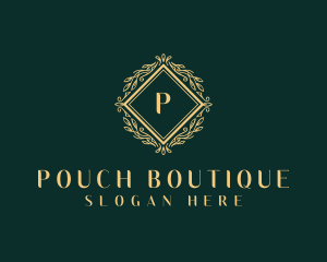 Floral Wreath Boutique logo design