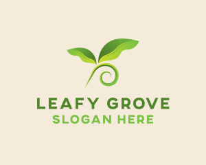 Natural Botanical Leaves logo