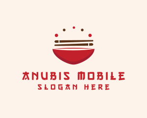 Asian Food Bowl Restaurant logo design