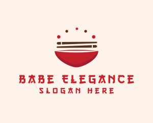 Asian Food Bowl Restaurant logo design