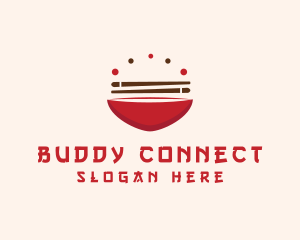 Asian Food Bowl Restaurant logo design